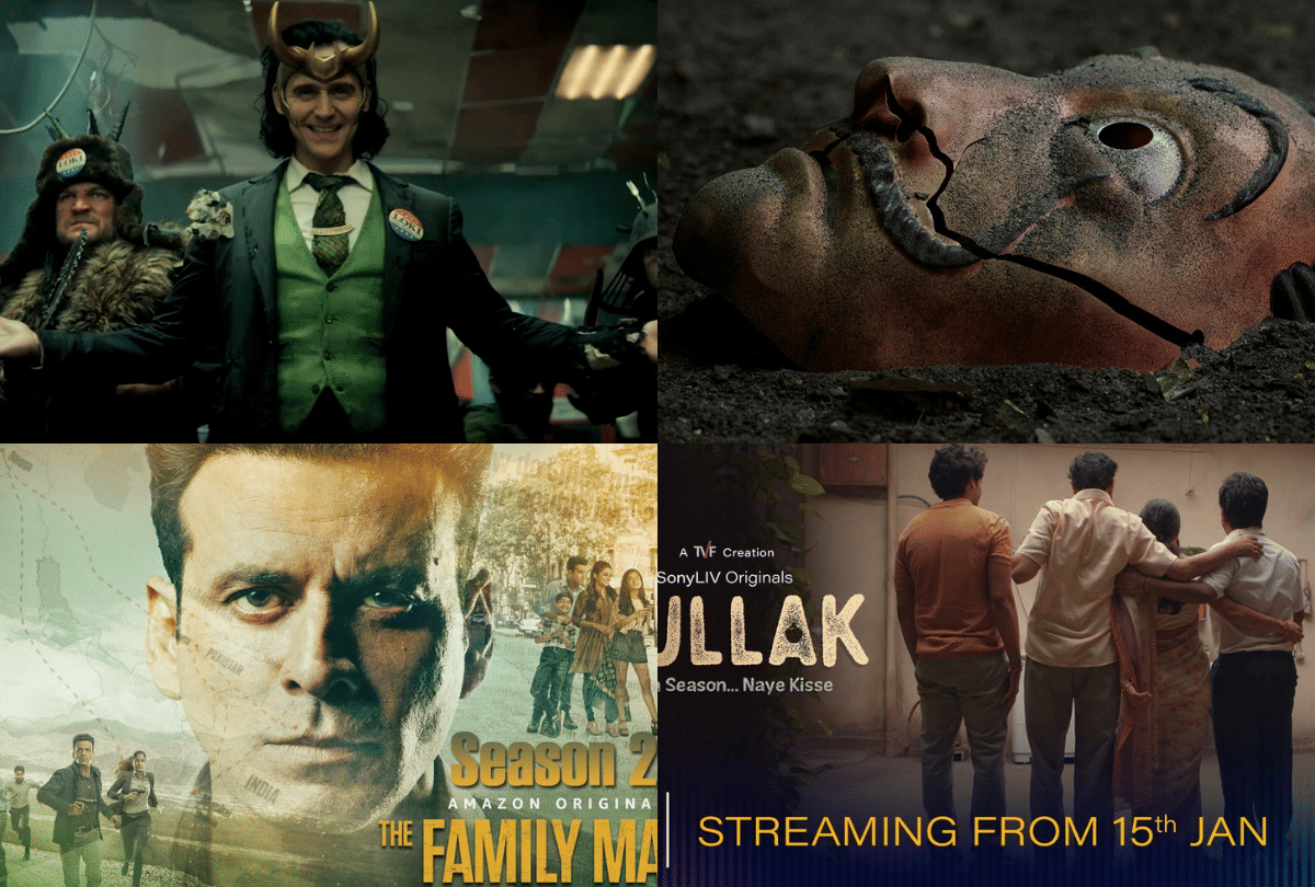 web series release in 2021 Tandav The Family Man 2 gullak 2 Money Heist 5