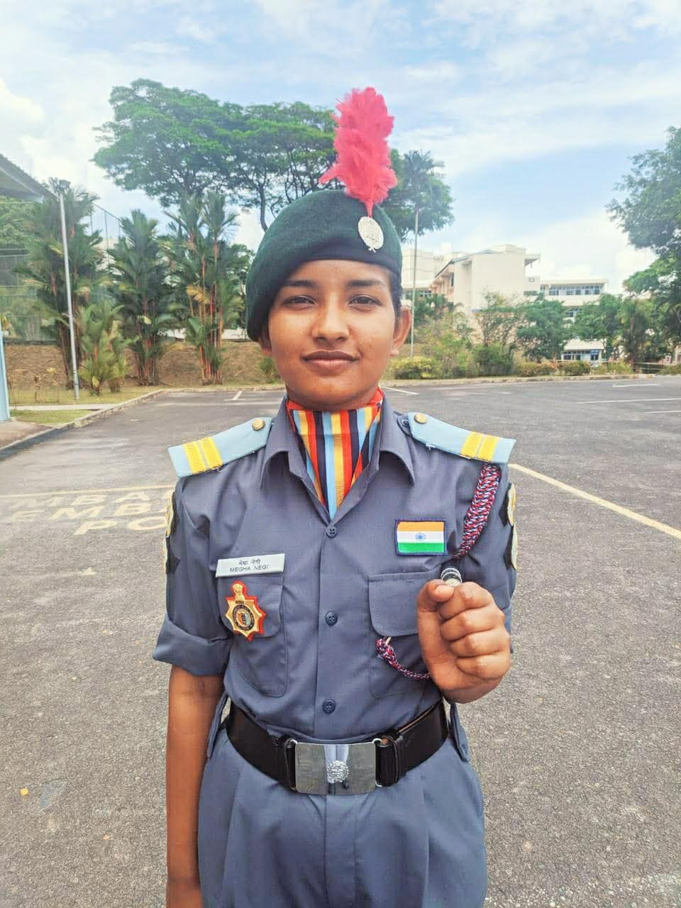 Megha Negi of Haldwani to become flying officer in Air Force