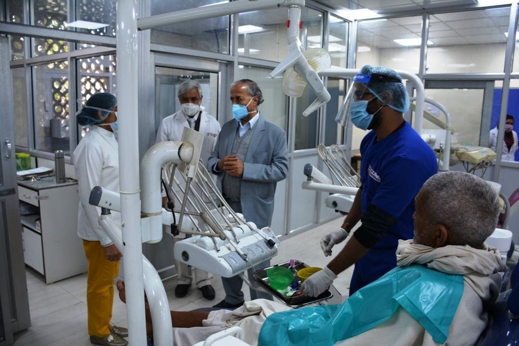 Capacity of 37 new dental chairs, three modern labs and clinics increased