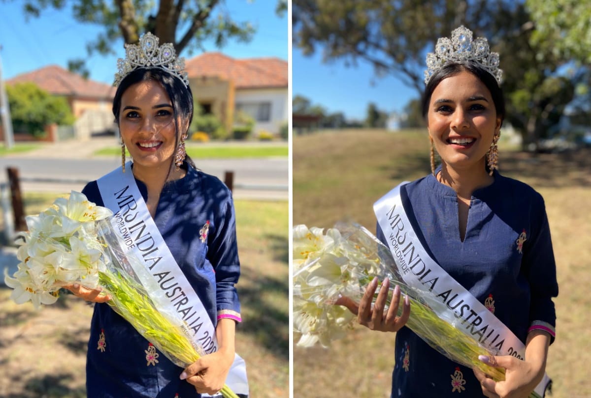Gorakhpur Girl Anumaha gets Mrs India Australia 2020 title
