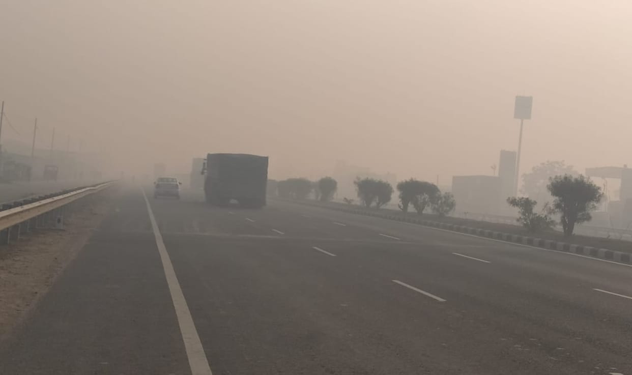 Speed of life slowed due to fog