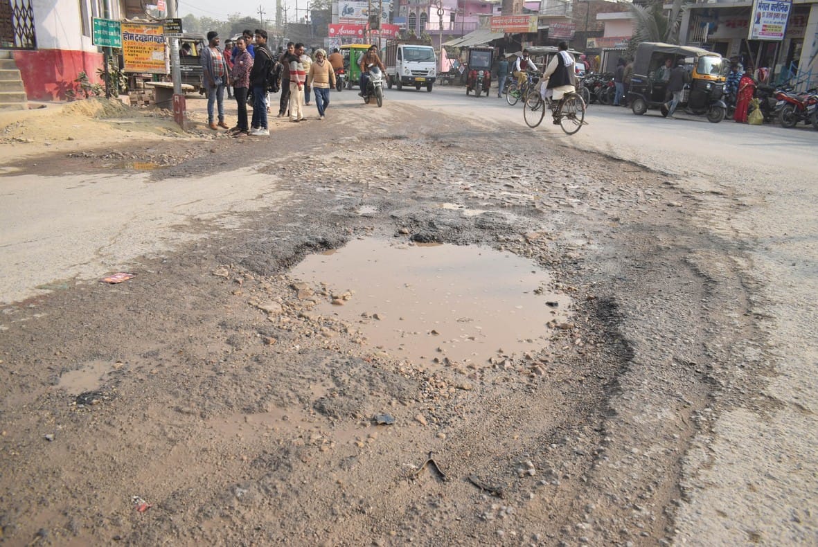 Bad roads are taking the test of bones