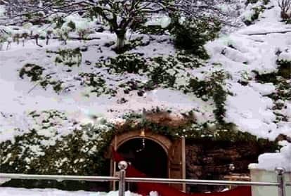 जम्मू-कश्मीर में बर्फबारी
