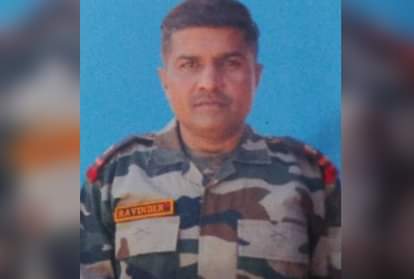 शहीद नायब सूबेदार रविंद्र सिंह।