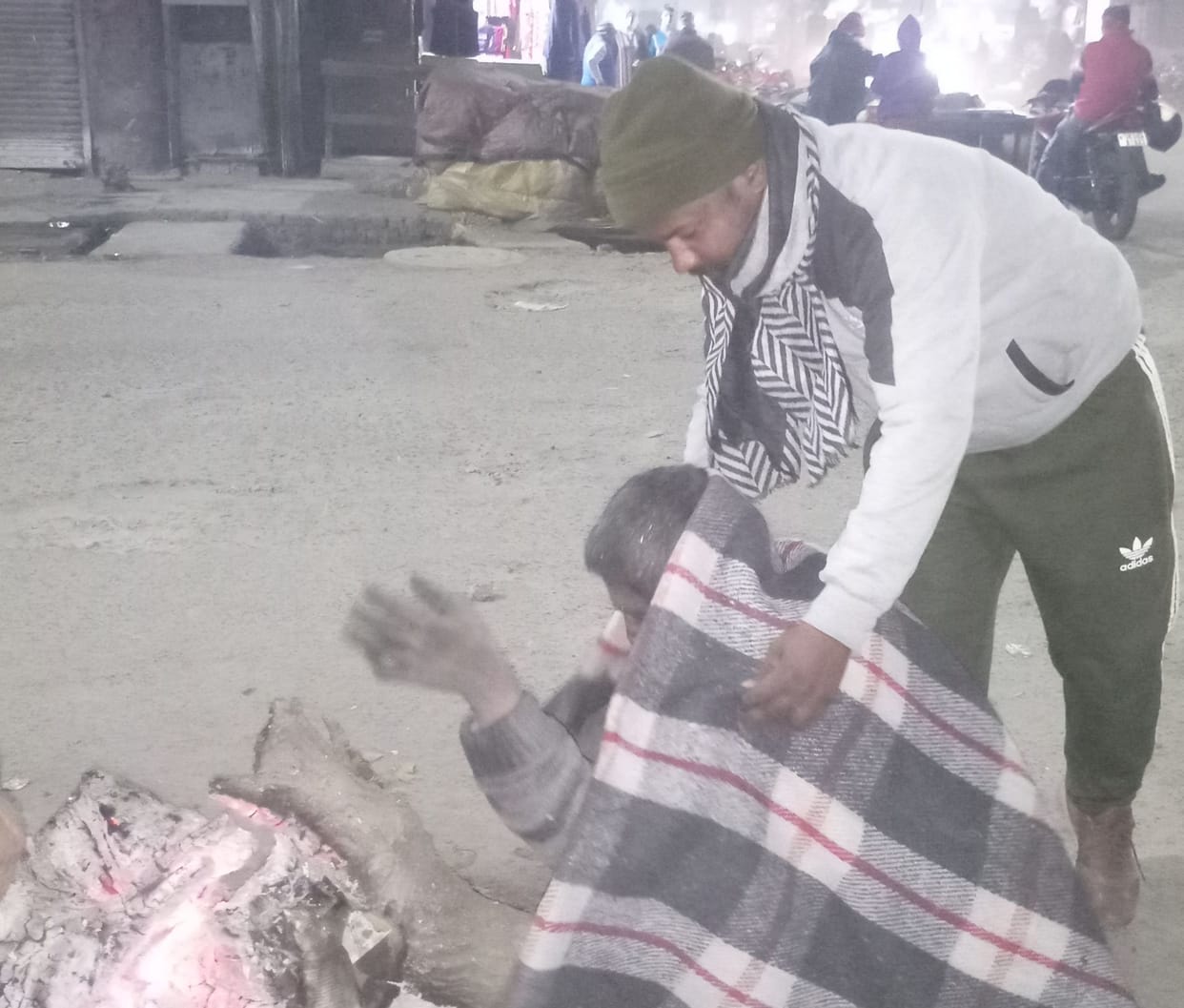 Municipality built temporary night shelter in Dharamshala