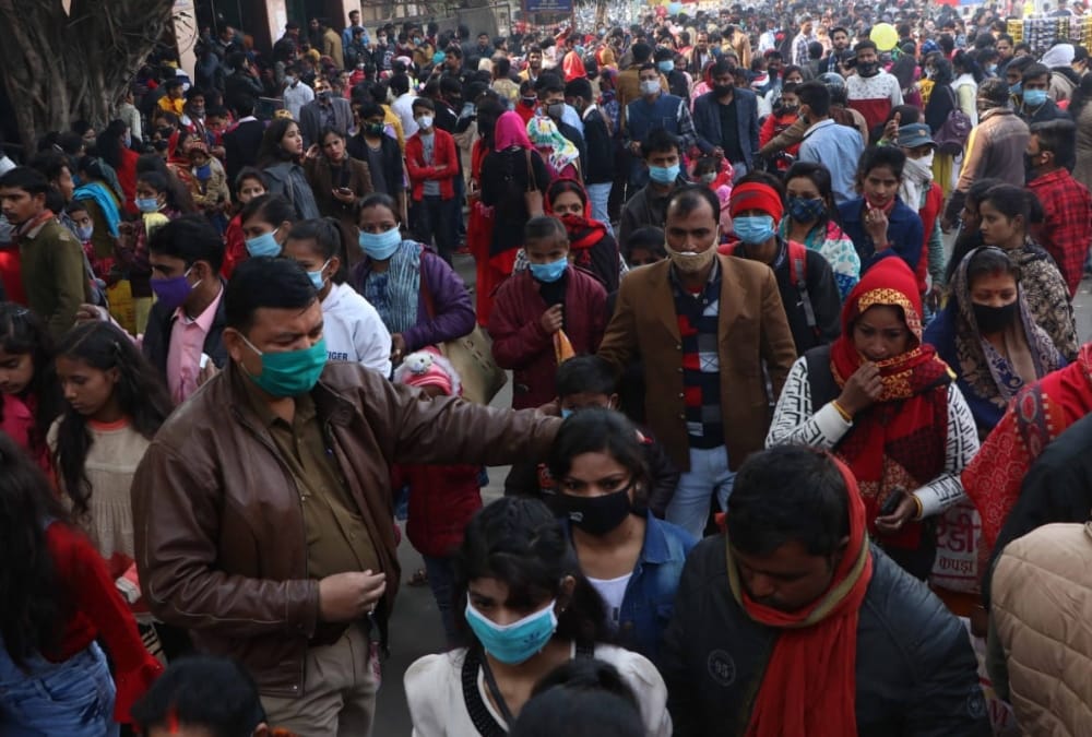 People visit zoo and janeshwar mishra park in Lucknow.