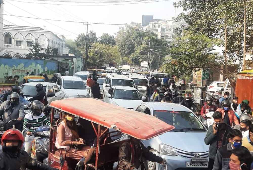 People visit zoo and janeshwar mishra park in Lucknow.