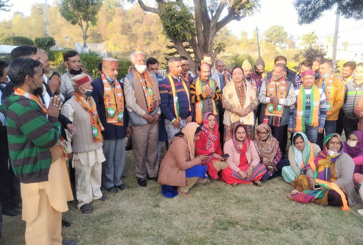 bjp rashtriya adhyaksh Jagat jagat prakash nadda panchayat elected unopposed