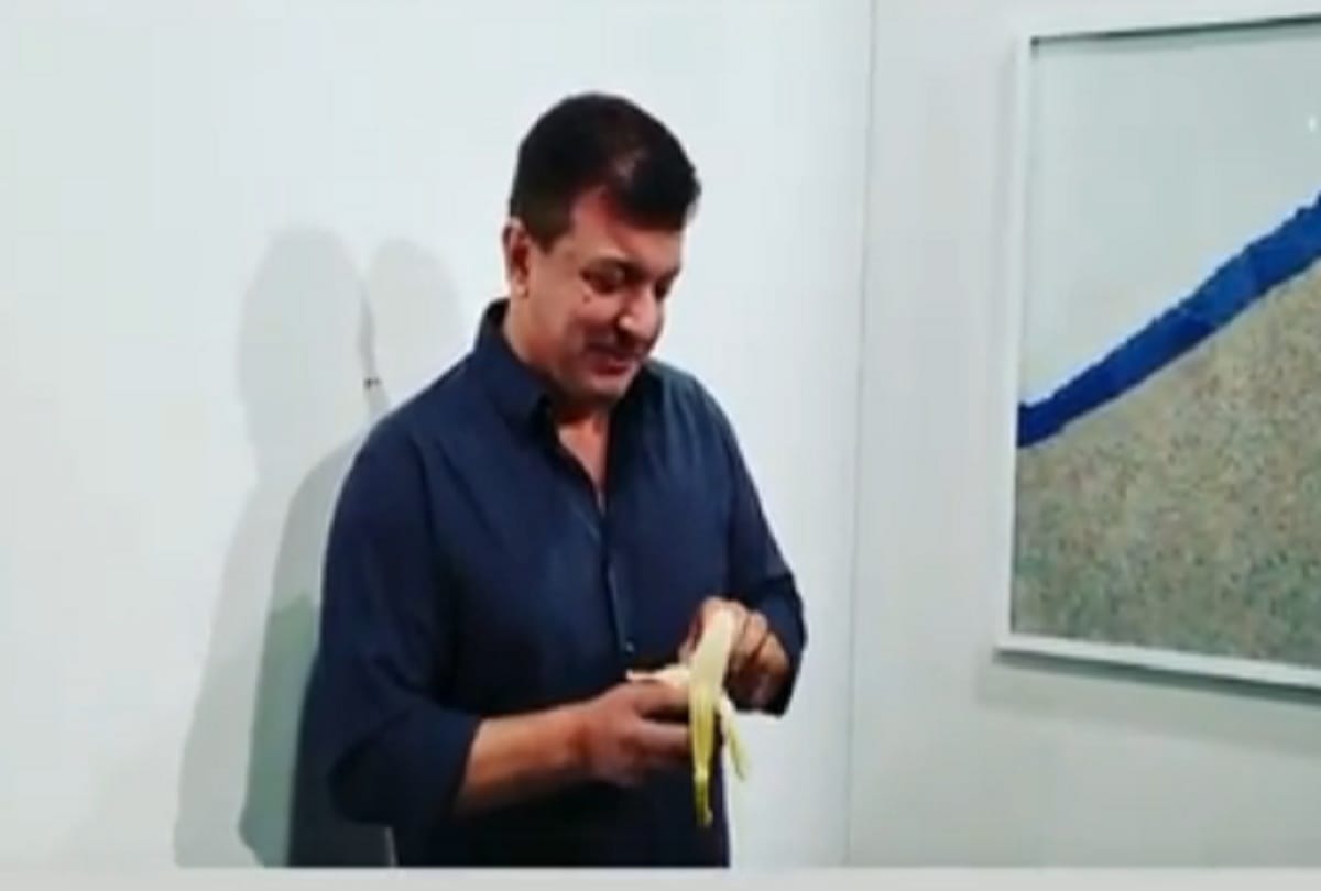 Man eats banana artwork worth Rs 85 lakh in Florida