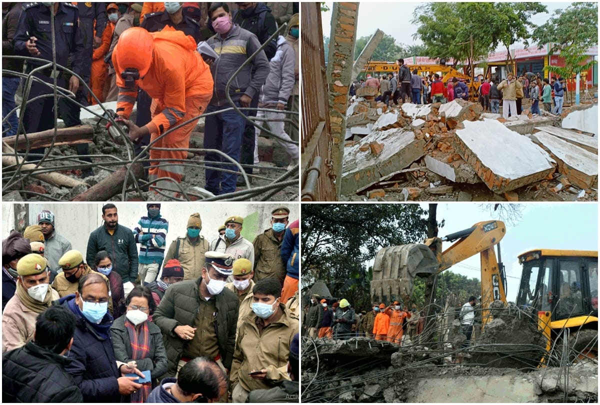 muradnagar accident news crematorium roof collapse 24 died due to rain one father son duo reach there marriage was held 10 months ago