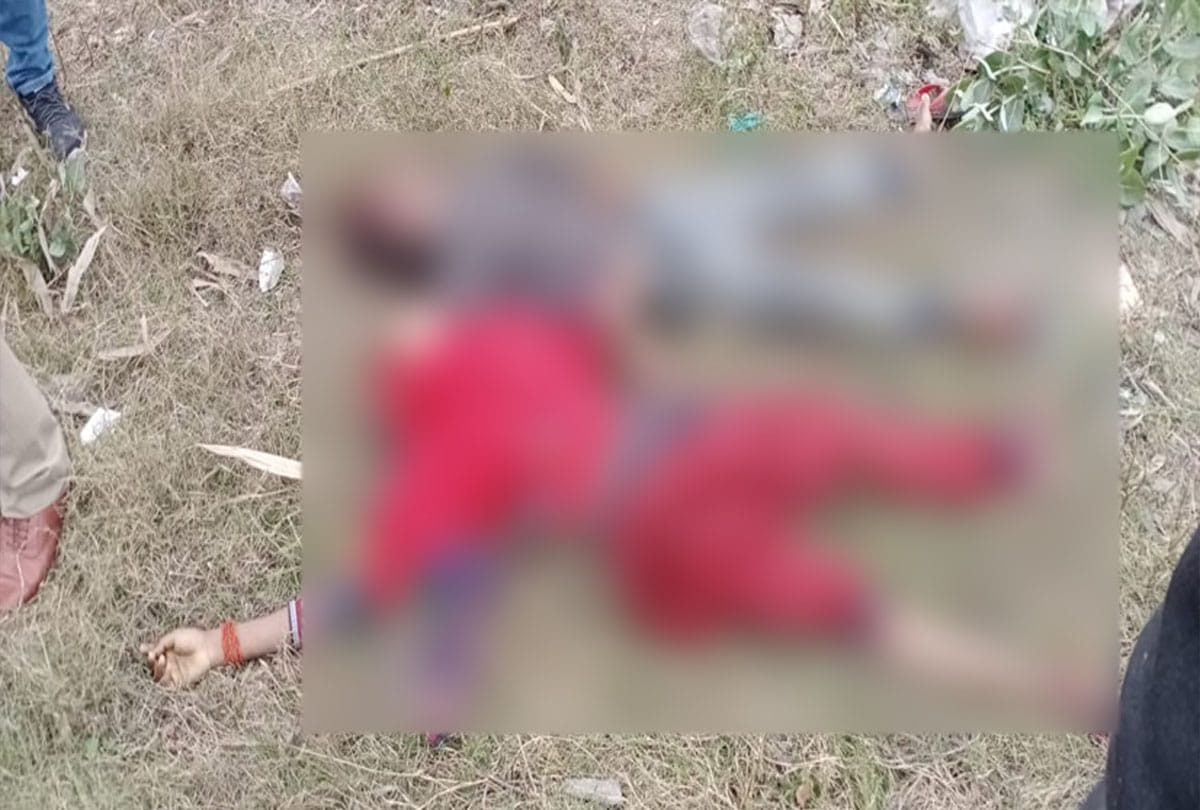 Lover couple jumped in front of train, death