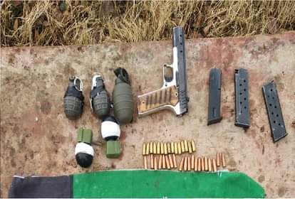 बरामद हथियार और गोला बारूद (प्रतिकात्मक तस्वीर)
