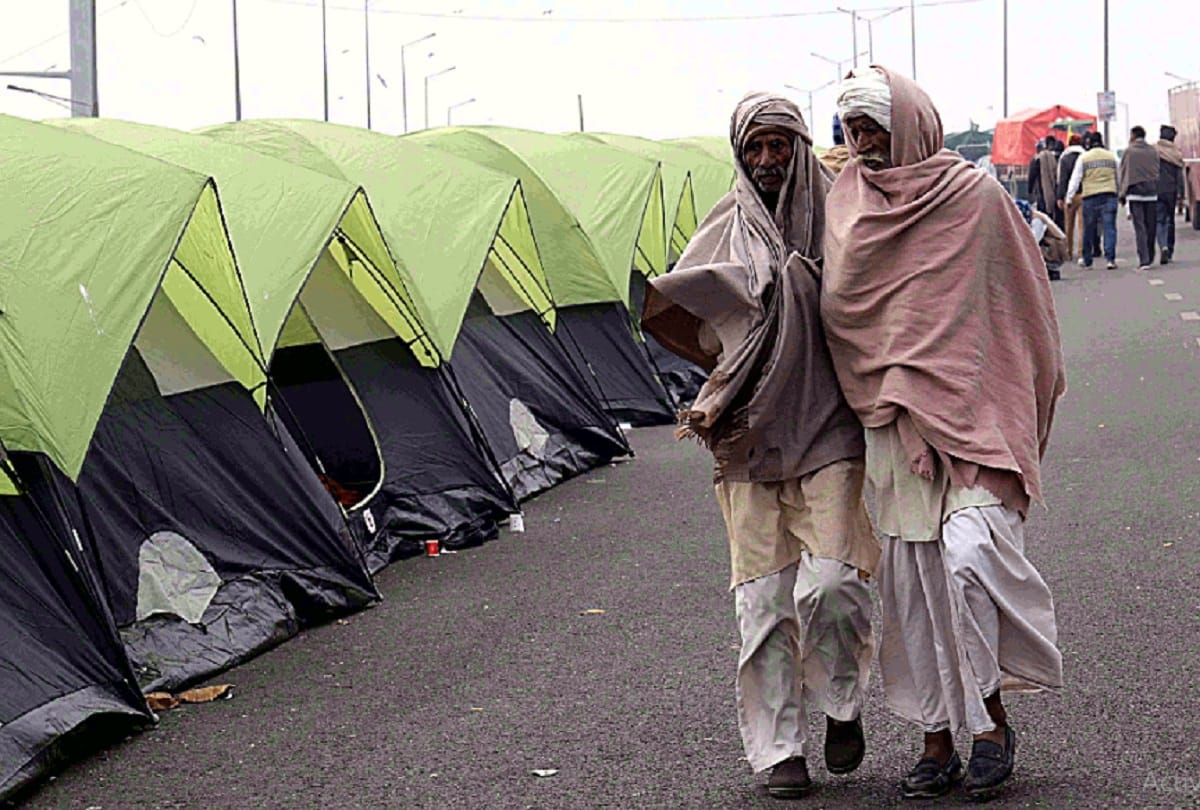 39th day of farmers protest after beating rain and cold they sad we are ready for a long battle