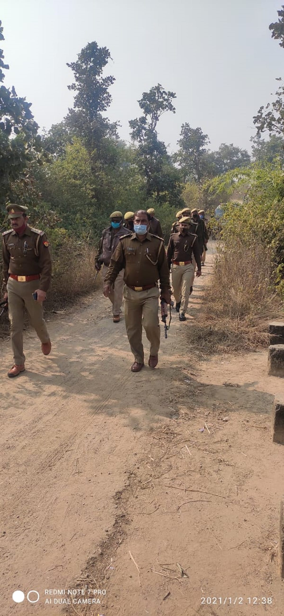 UP Bihar border naxalite movement Sonbhadra Police and PAC alert 