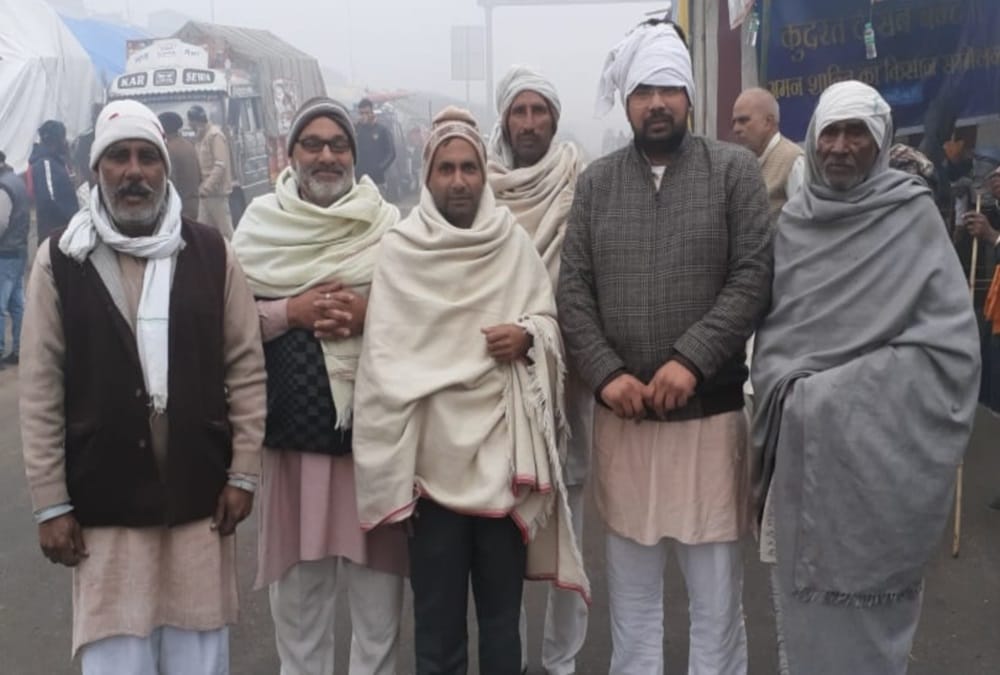 kisan andolan Latest News: Uttarakhand Farmer Protest on Delhi Border in Bitter cold weather photos