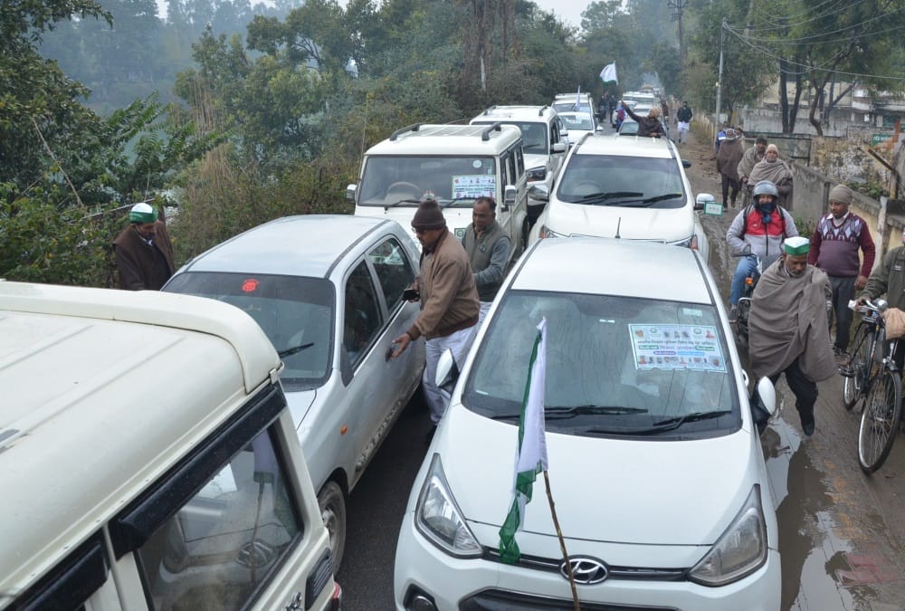 kisan andolan latest news: india farmers union road Farmers Run For Delhi After Broke Police Arrangements