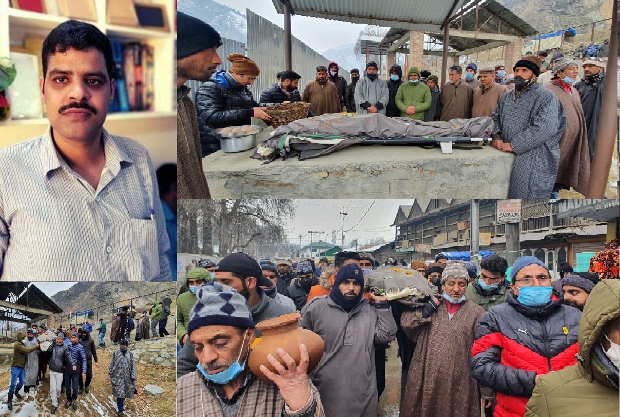 Muslims help perform last rites of kashmiri pandit in Baramulla
