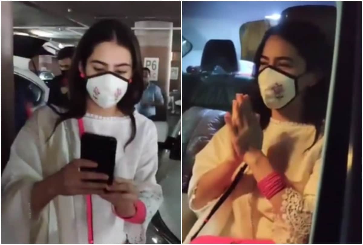 Sara Ali Khan Wearing Mask at Airport Video Goes Viral As She Said Will Not Take Off Mask