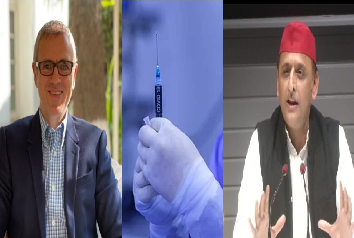 vaccine update covid vaccine omar abdullah akhilesh yadav