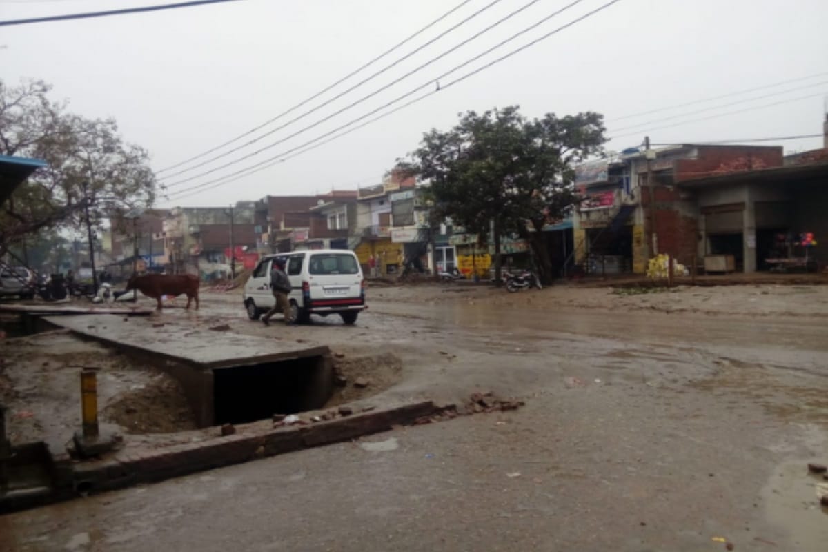 Weather update western up news today: Rain increase cold in western UP, hailstorm in many districts