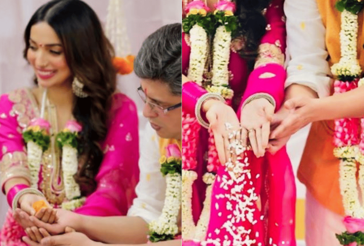 Screenwriters Kanika Dhillon and Himanshu Sharma tie the knot pictures gone a viral