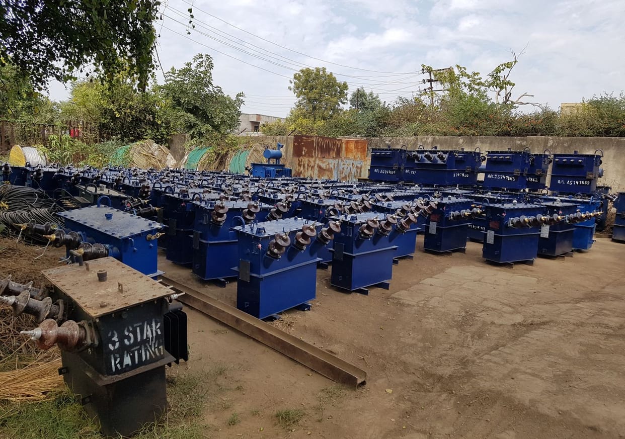 Tota of electrical material, support of jugaad