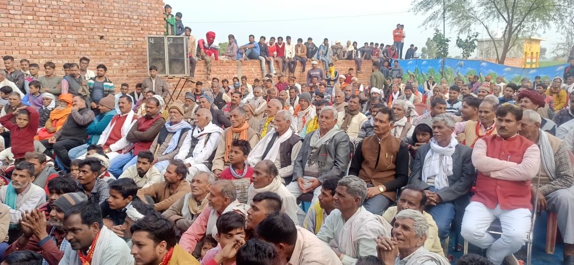 not farmer but opposition parties protesting against agricultural ac say UP minister Chaudhry Laxminarayan