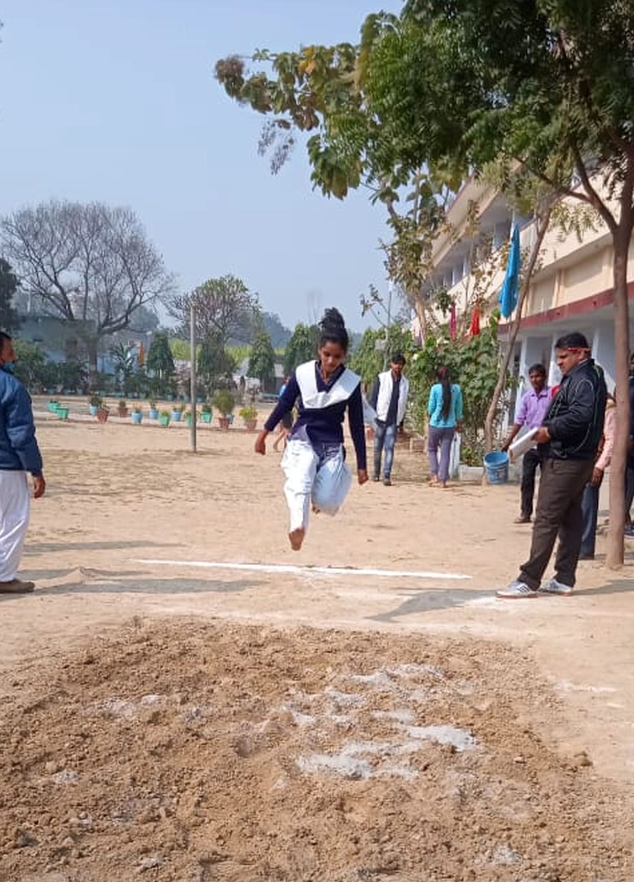 Shamshad in long jump, Shivangi and Mirza topped in shot put