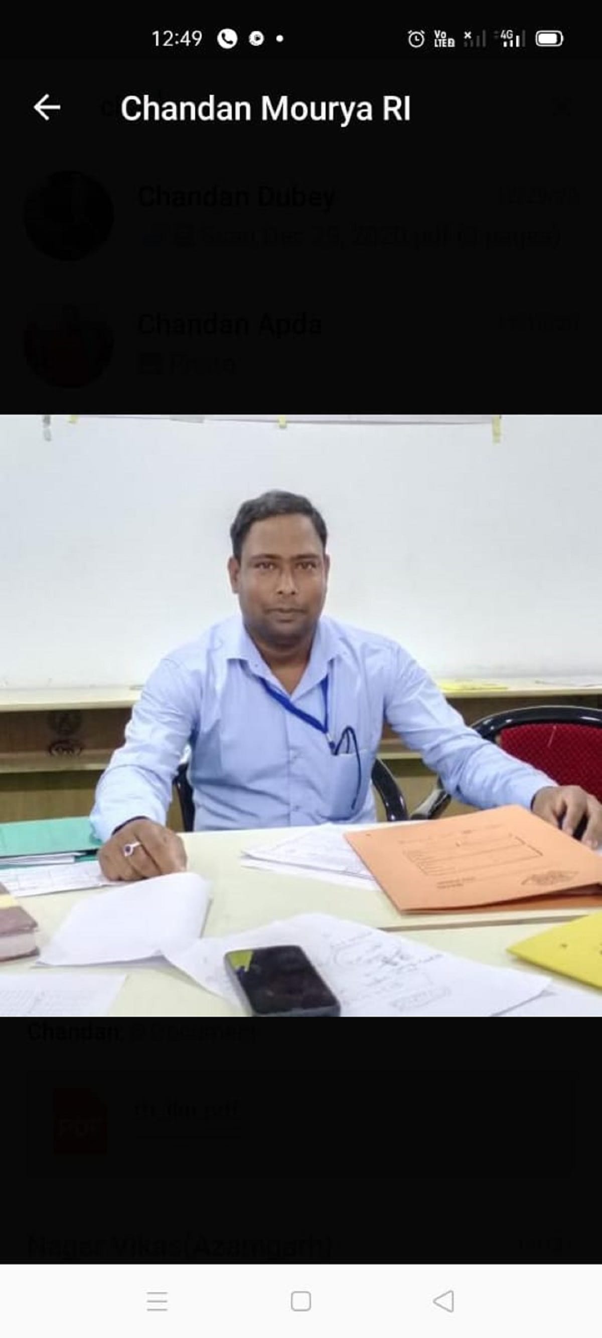 Revenue inspector of municipality hit by truck died while going to duty in azamgarh