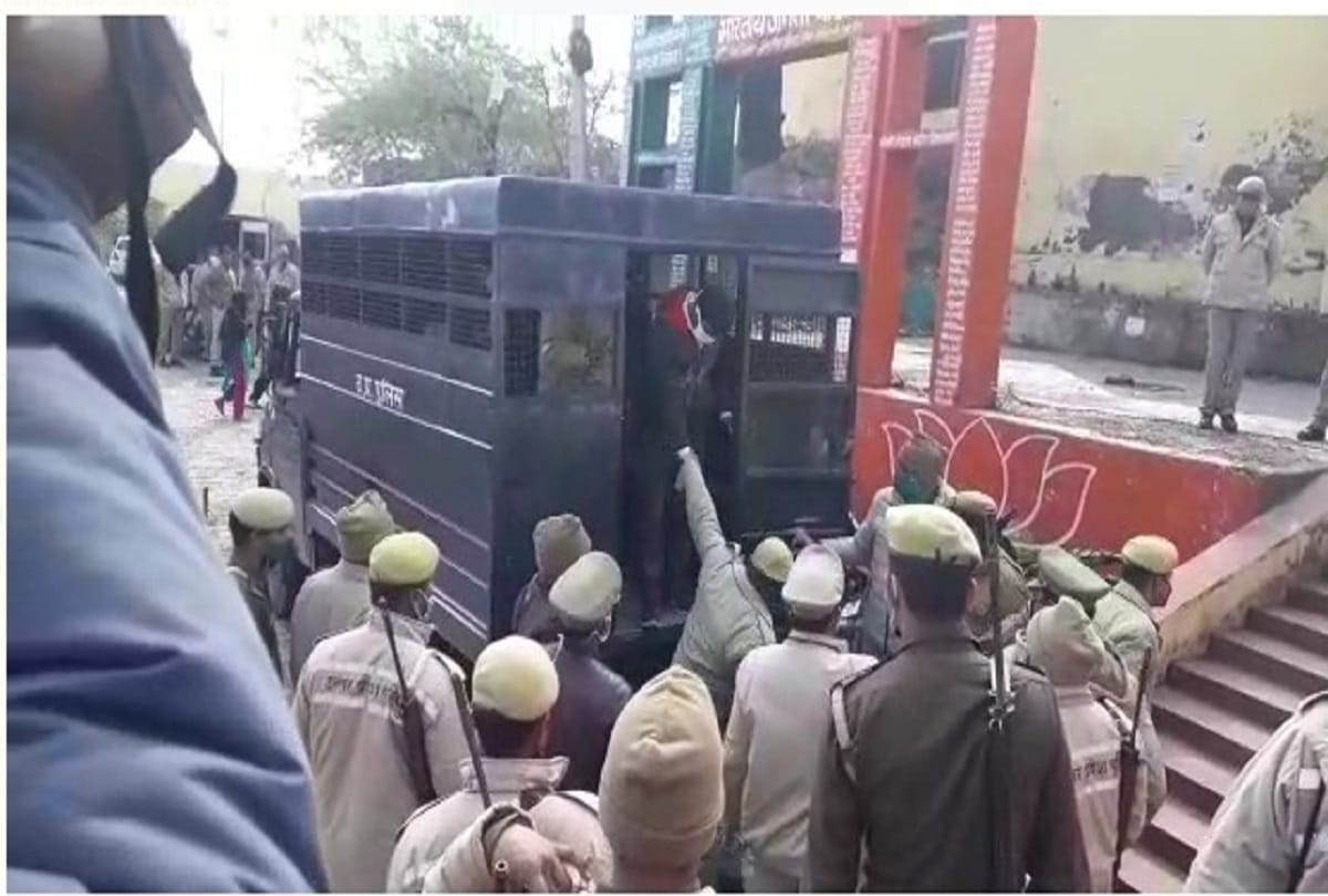 four accused appeared in court in hathras rape murder case Amidst tight security next hearing on nine