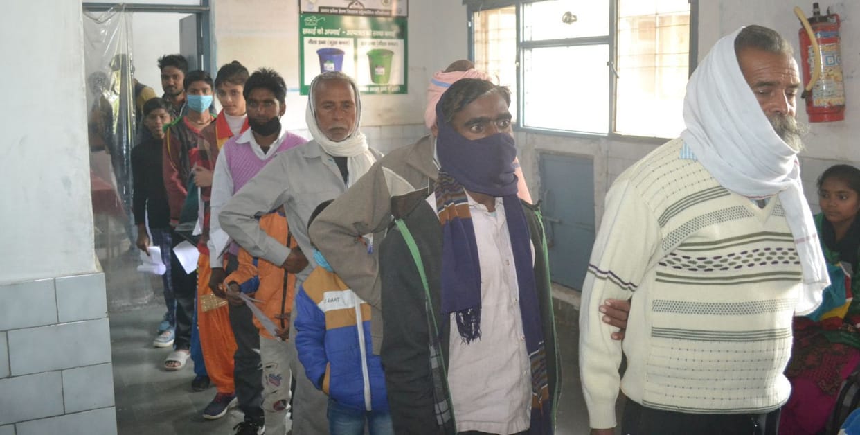 People flocked to get anti rabies vaccine