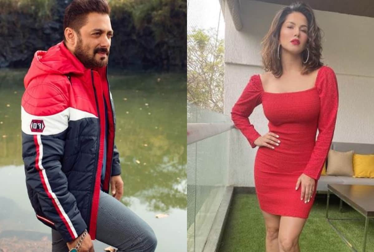 Bigg Boss 14 Salman Khan flirted with Sunny Leone said he fell in love with her actress gave awesome reply