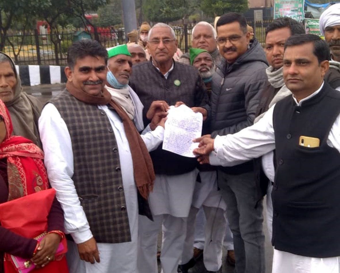 bhakiyu supported farmer on agricultural act