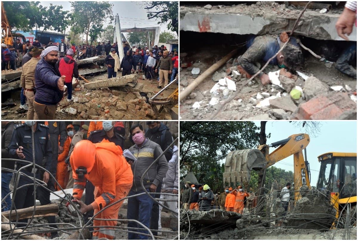 ghaziabad muradnagar news crematorium roof collapsing accident 23 deceased didnt even got chance to move