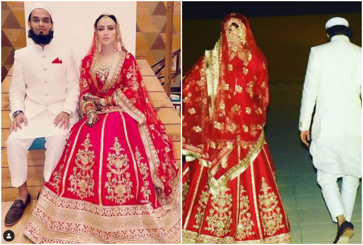 Sana Khan Gifts Smart Phone To Husband Saiyad Anas On Their Two Months Anniversary