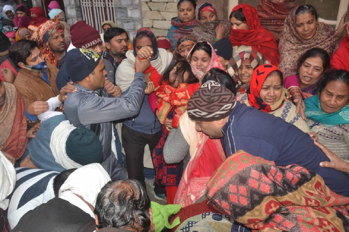 Muradnagar Incident: Father and son cremation was performed in Shamli and see photos