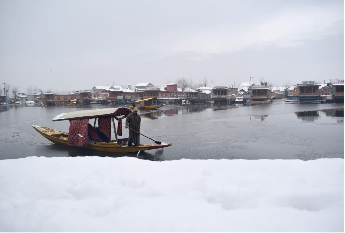 Weather Forecast Update Today in Jammu Kashmir  Snowfall in kashmir weather department