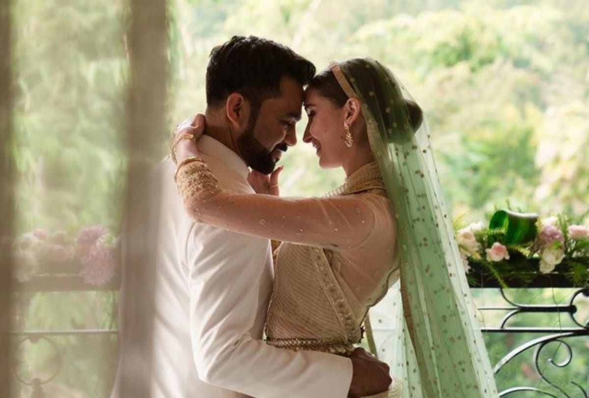 Ali Abbas Zafar wife Alicia was one of the dancers in Salman Khan film Bharat slow motion song