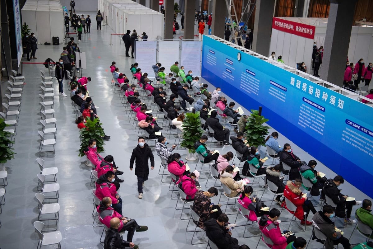 China gave pace to coronavirus vaccination campaign in new year