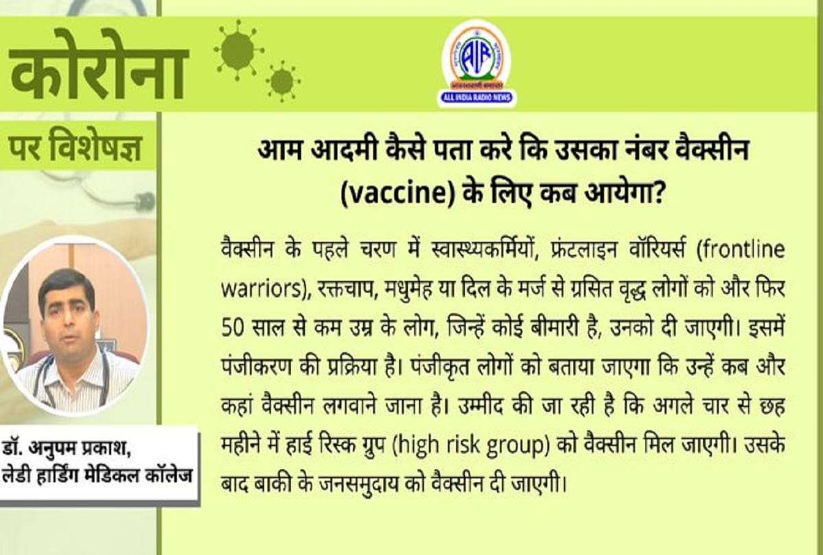 Coronavirus vaccine in India covid 19 vaccine side effects coronavirus vaccine question answer in hindi