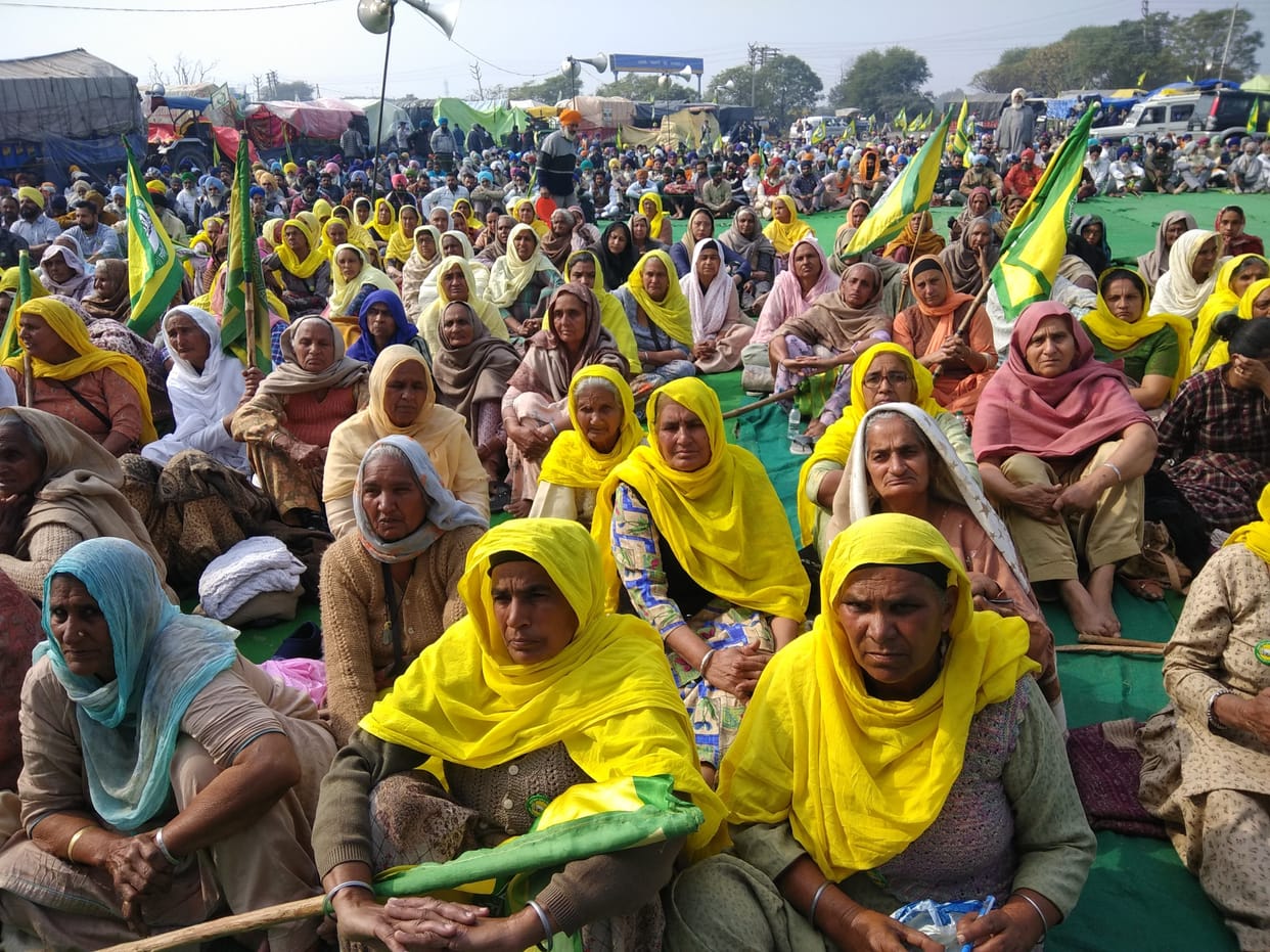 farmer protest