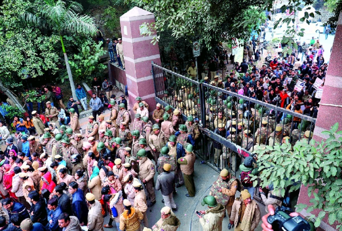 one year completed attack in jnu campus no arrest nor charge sheet