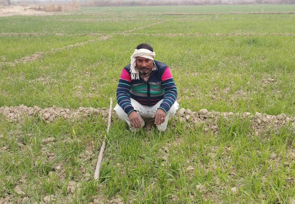 The canals are dry, the crop of wheat is getting wasted