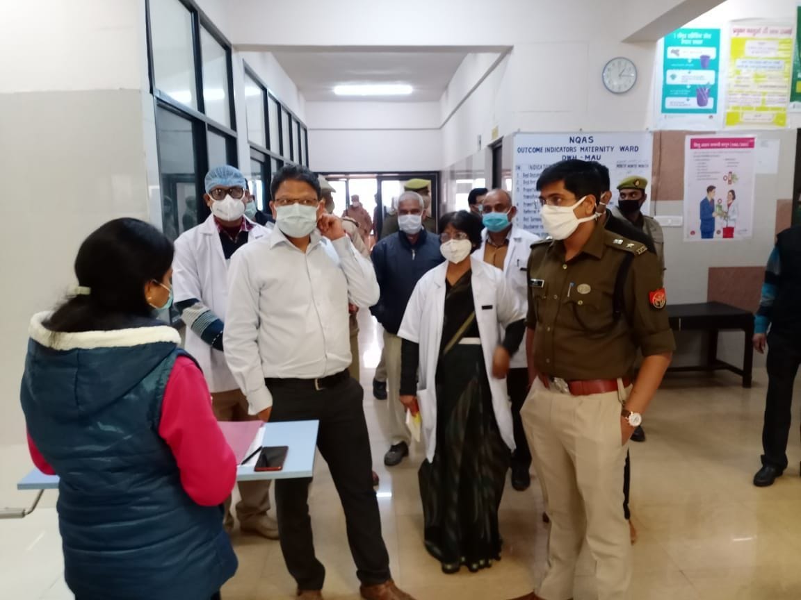 Practice of corona vaccine on 300 health workers in dry run
