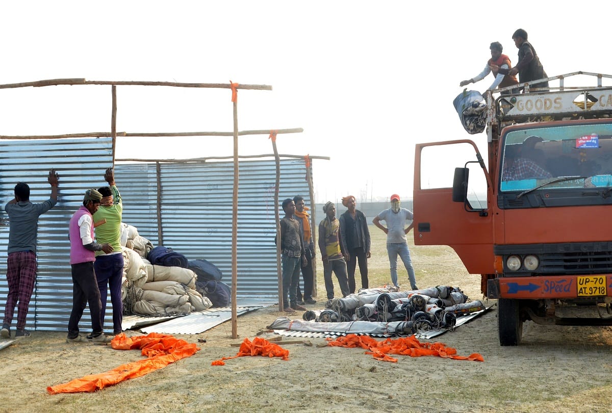 Magh Mela News: Saints, institutions, pilgrims get land