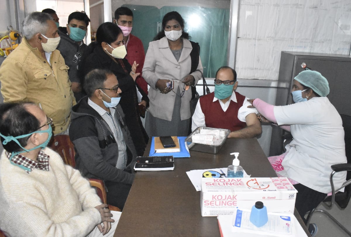 corona vaccination Dry run in Gorakhpur news update