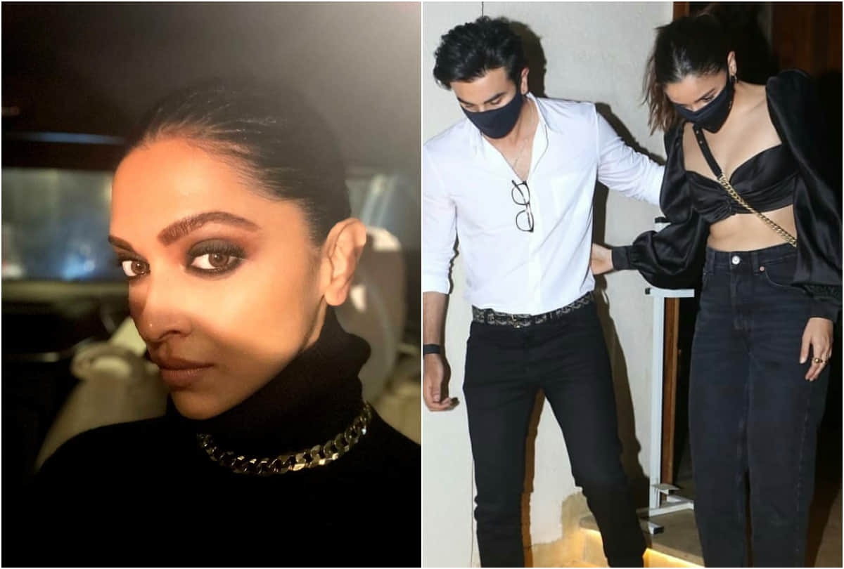 Deepika padukone birthday party celebration ranbir kapoor and alia bhatt reached together