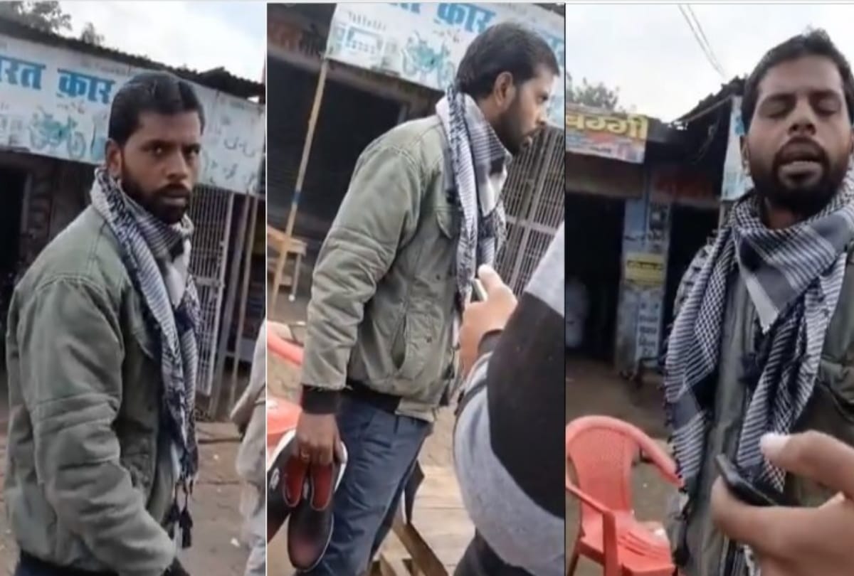 bulandshahr man selling shoes written caste name on its sole caught by bajrang dal police file fir