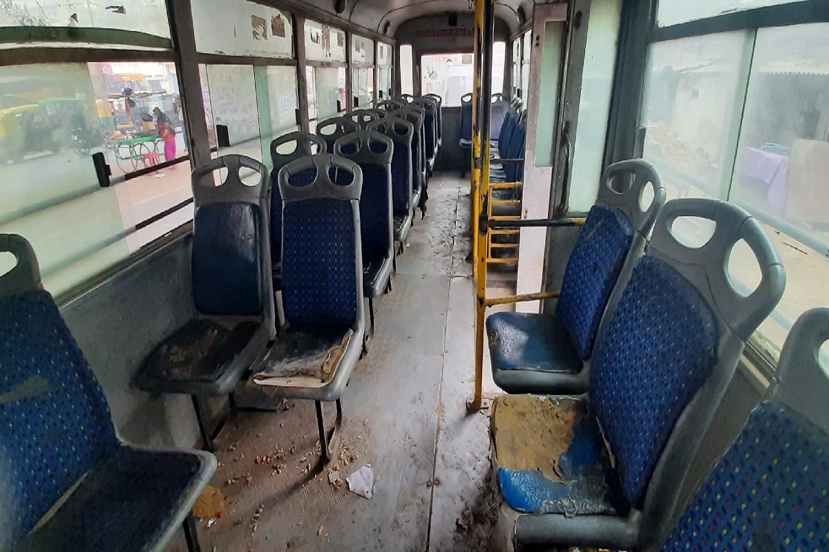 Varanasi roadways buses running from Jugaad parts of buses barely getting from headquarters
