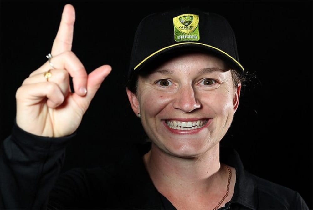 Claire Polosak set to become first female match official in mens Test match